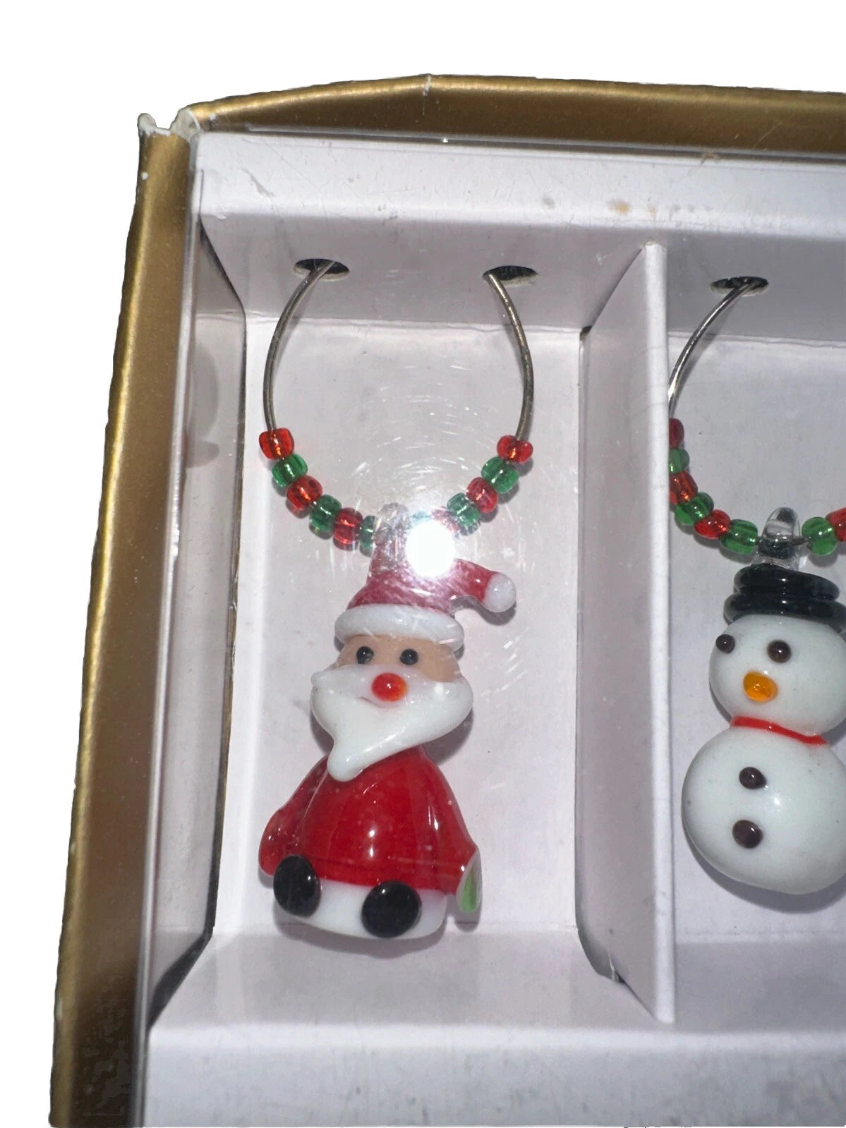 Pier 1 Imports Drink Charms Set of 6 Holiday Christmas Cocktail Party Decor NIB | eBay