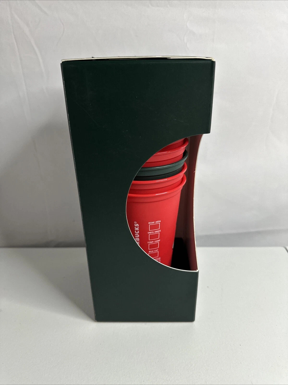 NEW Starbucks 2022 | Holiday Color Changing Reusable Hot Cups 6-Pack 16oz | eBay