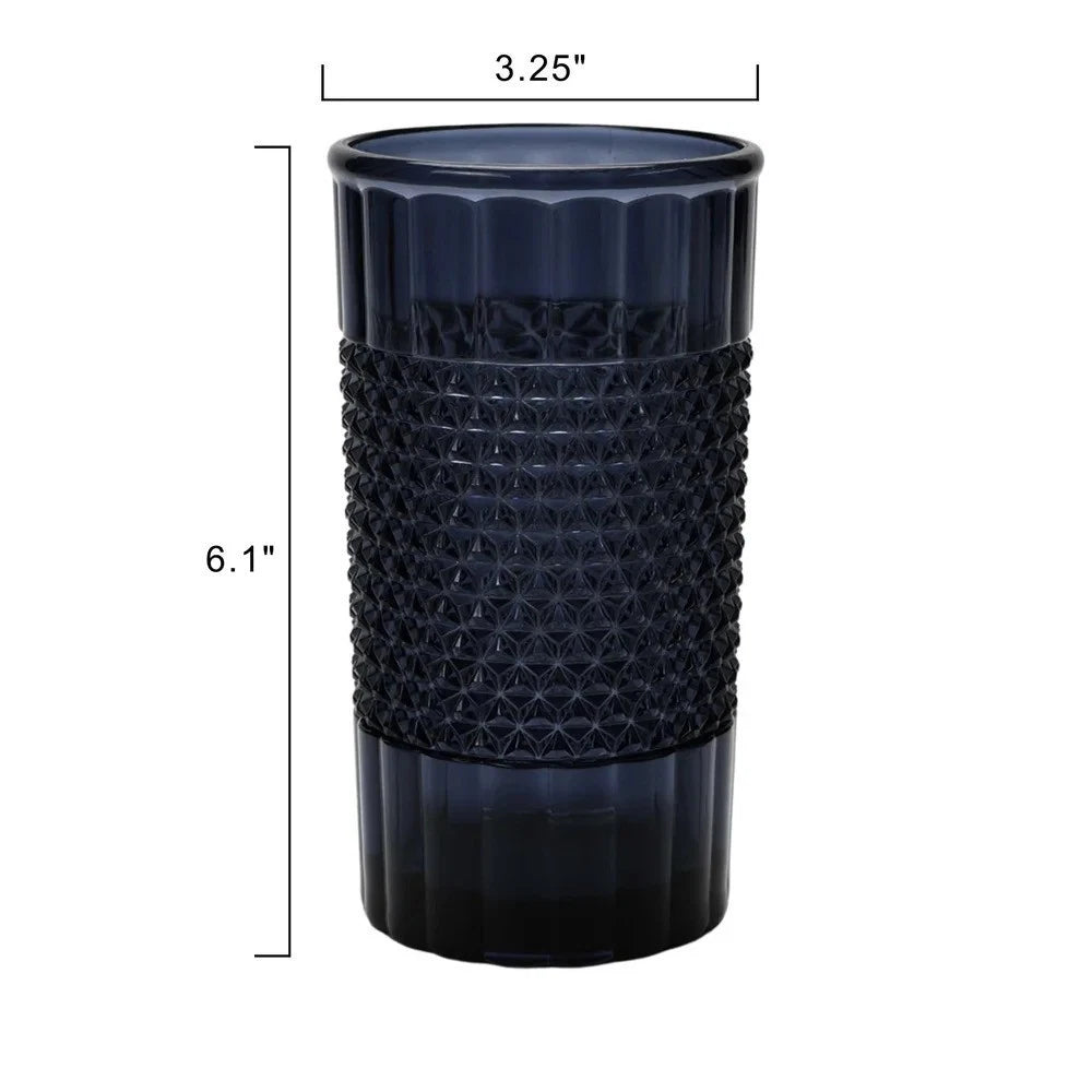 6 Pack 20 Oz Shatterproof Acrylic Diamond Pattern Tumblers Ideal Outdoor | eBay