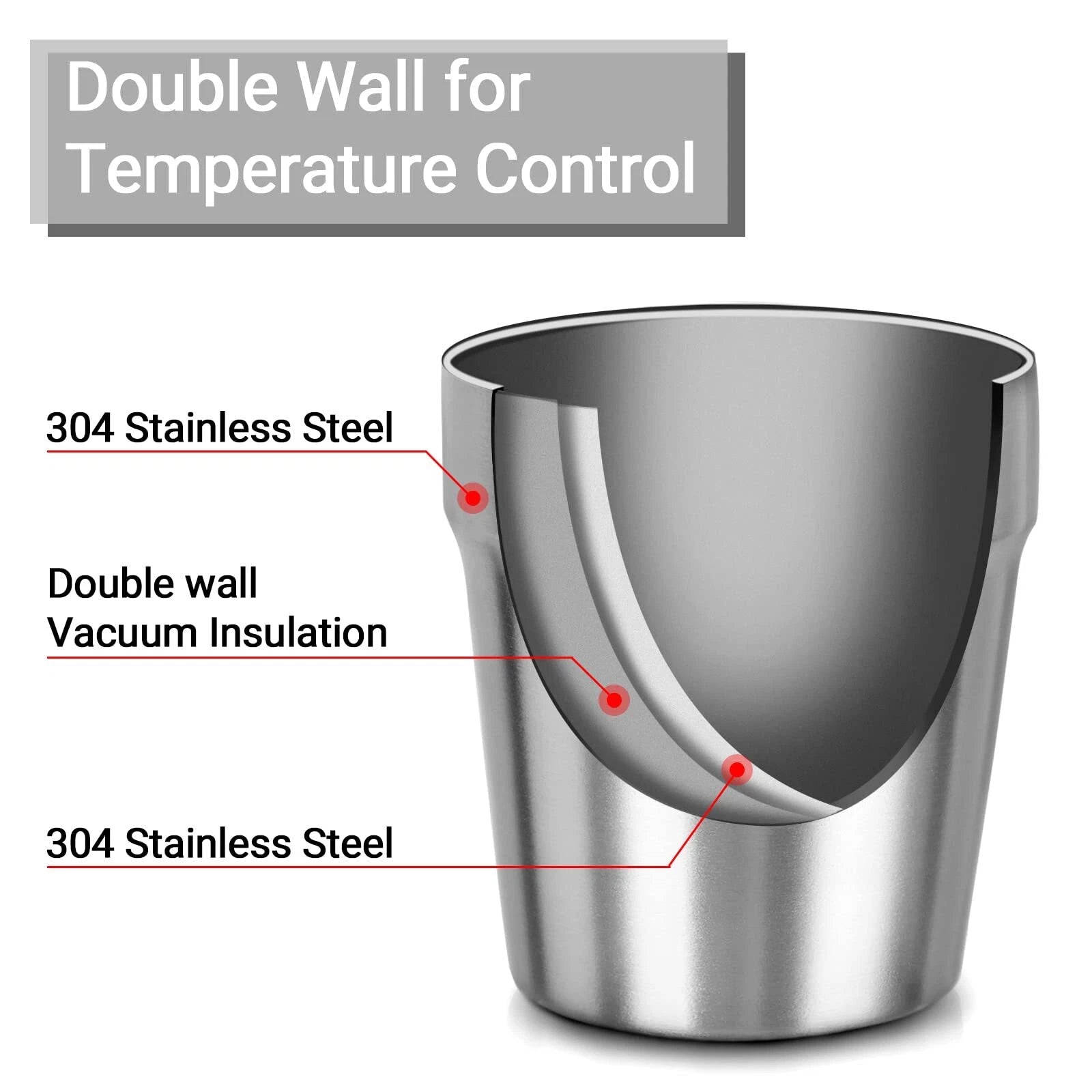 Mini Stainless Steel Cups 6 Oz Set Of 4 Metal Drinking Cups Stackable 304 Stainl | eBay