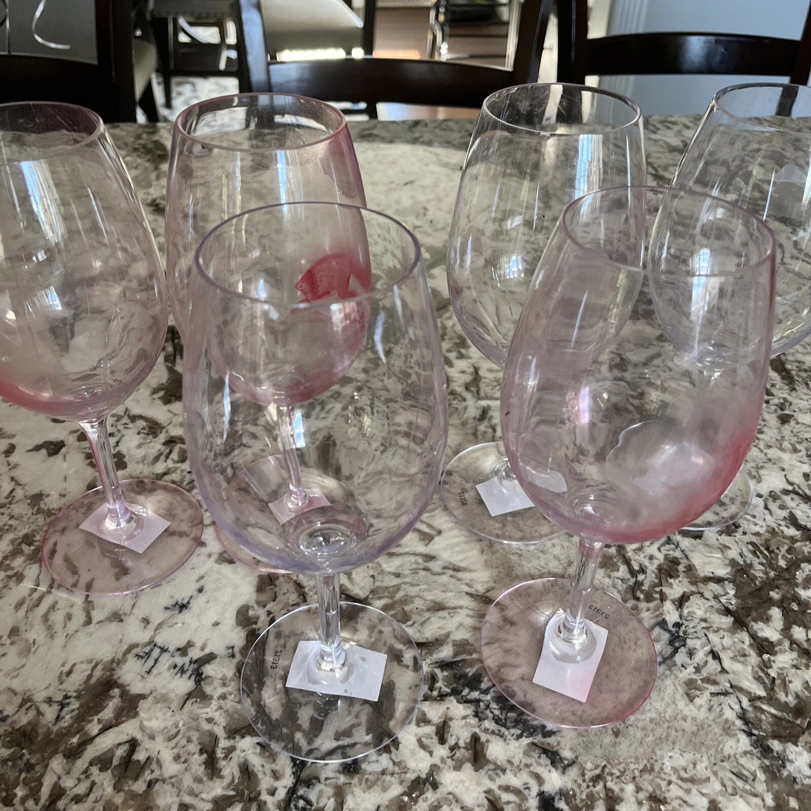 Plastic Pitcher 6 Shatter Proof BPA Tumbler Glasses Cups Pool Patio Damaged | eBay