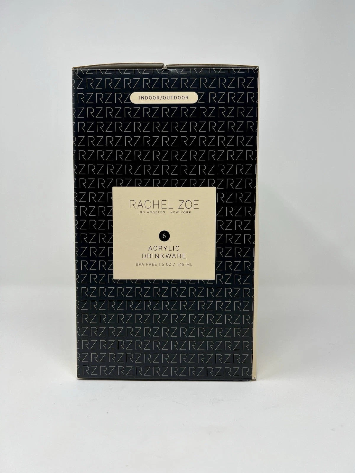 Rachel Zoe set of 6 Acrylic Long Stem Champagne/Wine Glasses 5 oz New in Box | eBay