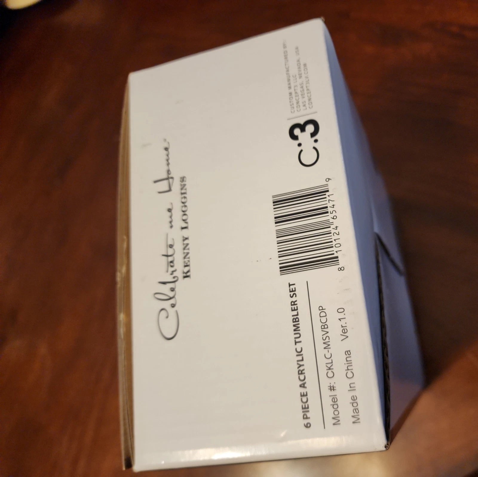 Kenny Loggins 6 Piece Acrylic Tumbler Set Celebrate me Home #CKLC-MSVBCDP NEW | eBay