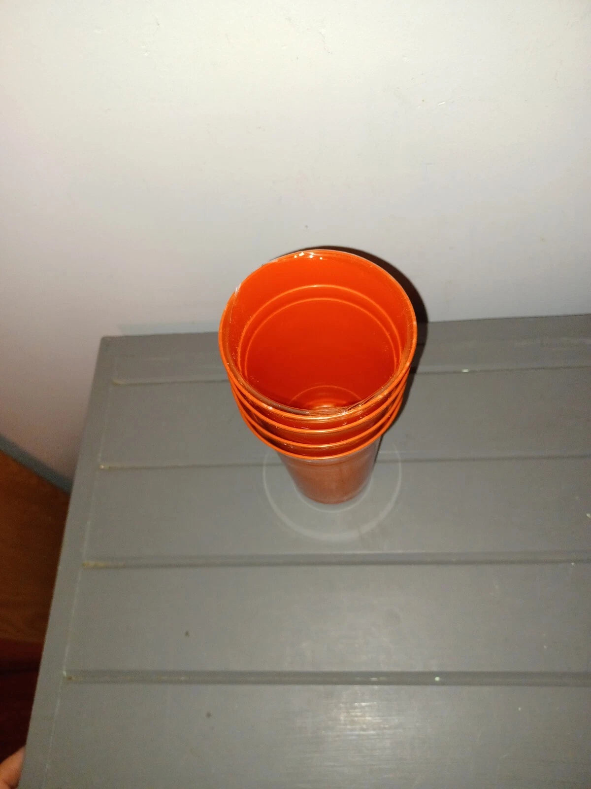 Orange Cups Tumblers 4 Pack MADE IN THE USA BPA-Free Dishwasher Safe 24 oz | eBay
