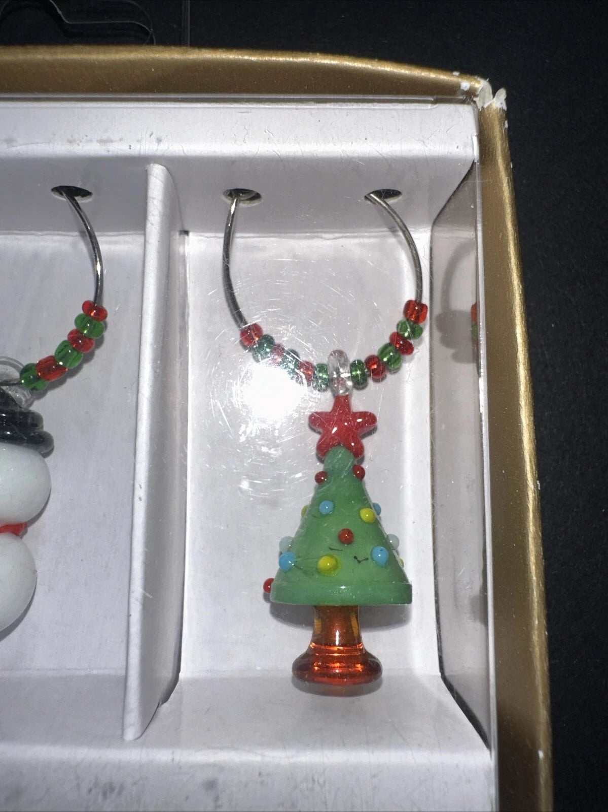 Pier 1 Imports Drink Charms Set of 6 Holiday Christmas Cocktail Party Decor NIB | eBay