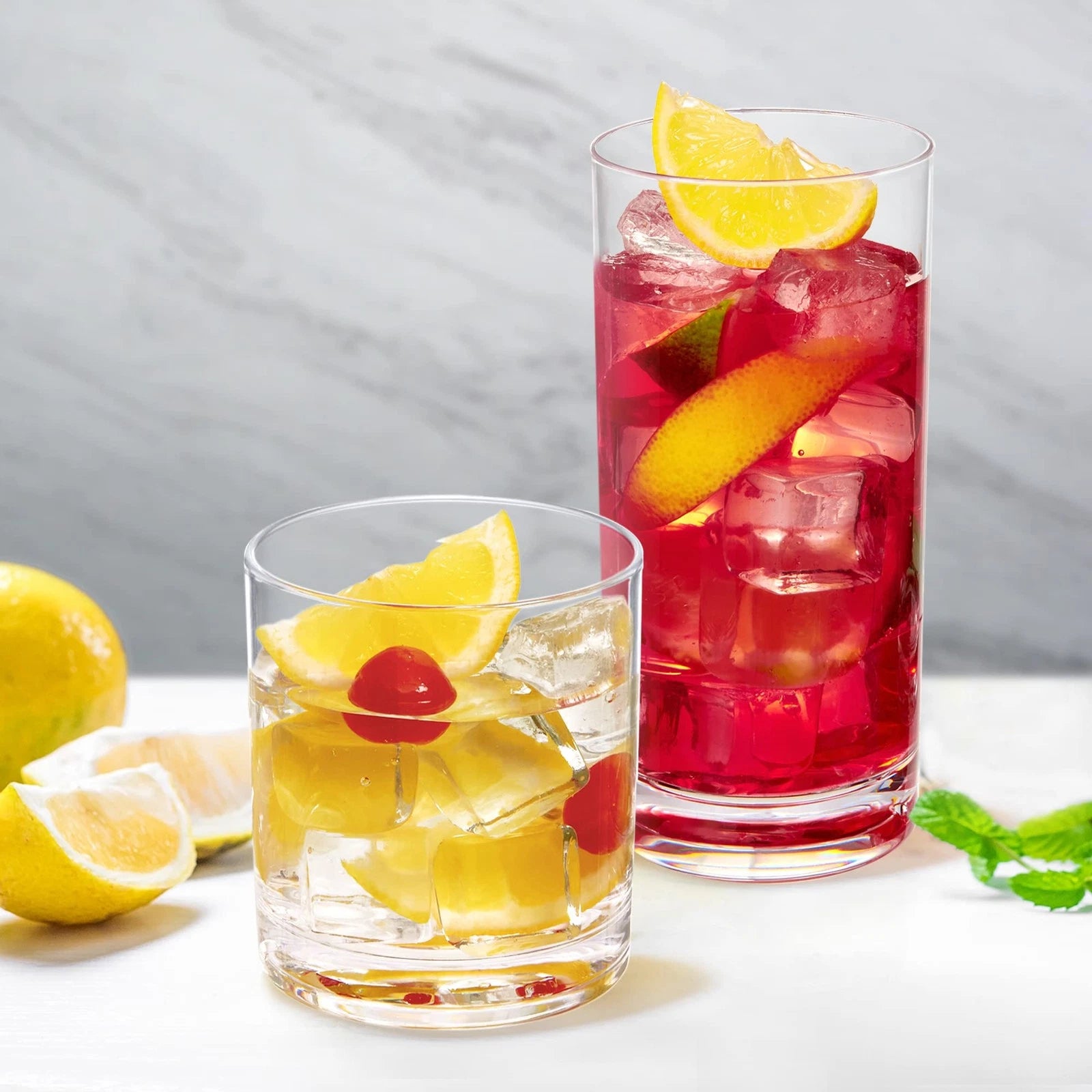 Amazing Abby Probity 12oz Plastic Tumblers, Set of 6, BPA-Free, Shatter-Proof | eBay