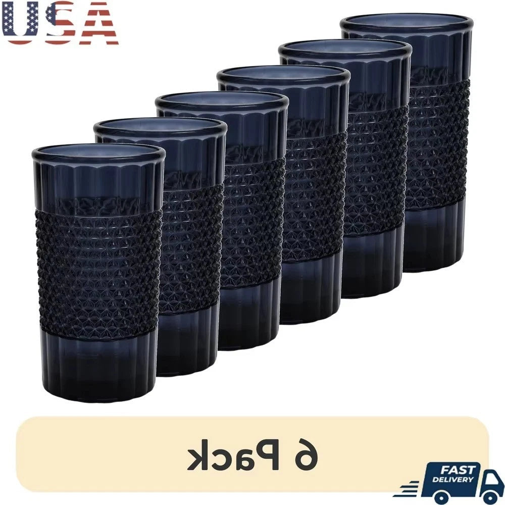 6 Pack 20 Oz Shatterproof Acrylic Diamond Pattern Tumblers Ideal Outdoor | eBay
