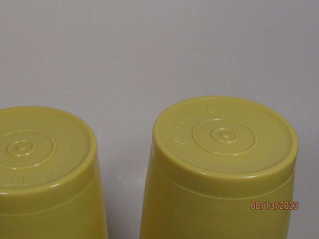 Tupperware Glasses . 873-2,3 12 fl oz. Set of 6 in yellow | eBay