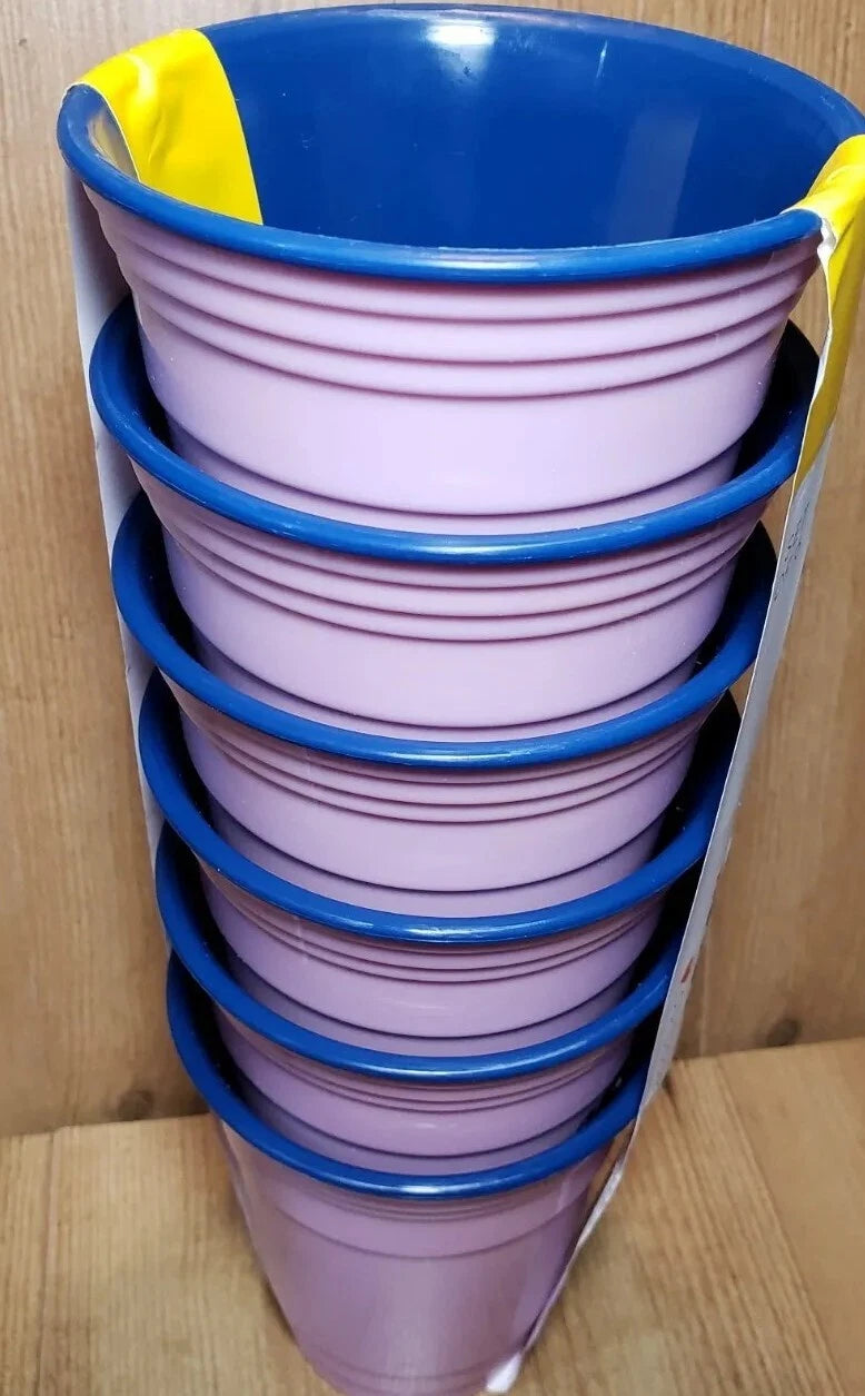 12 LOVE Cups Purple Blue 17 Oz Party Picnic Drink BPA FREE Novogratz Insulated | eBay