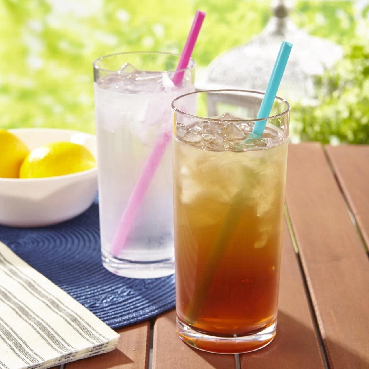 Stylish Classic Clear Plastic Iced Tea Cups - 6 Pack for Weddings & Parties | eBay
