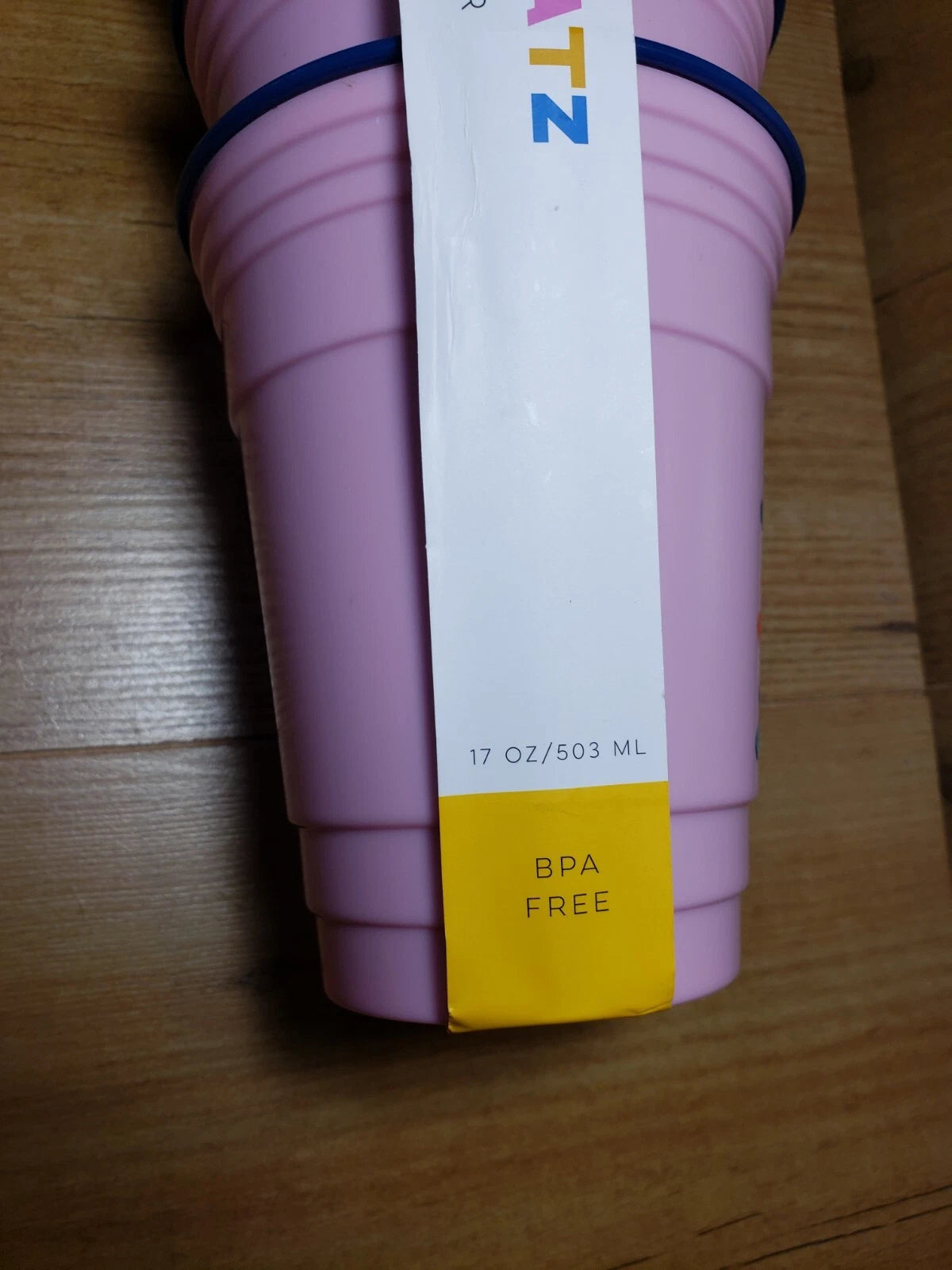12 LOVE Cups Purple Blue 17 Oz Party Picnic Drink BPA FREE Novogratz Insulated | eBay