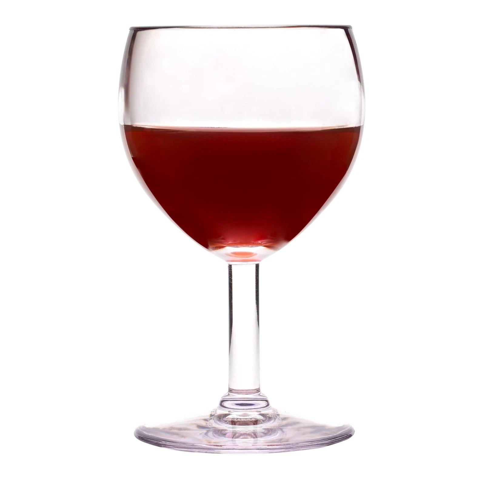 6 oz Shatterproof Plastic Wine Glasses, Clear, Pack of 12, BPA Free, Dishwasher | eBay