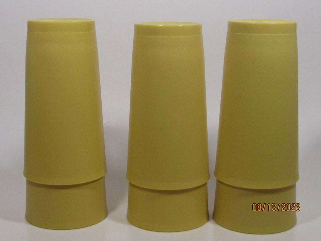 Tupperware Glasses . 873-2,3 12 fl oz. Set of 6 in yellow | eBay