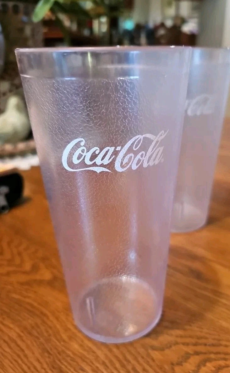 6 Carlisle 5224 Coca-Cola Restaurant Plastic Tumbler Cup Made In USA 24 oz | eBay