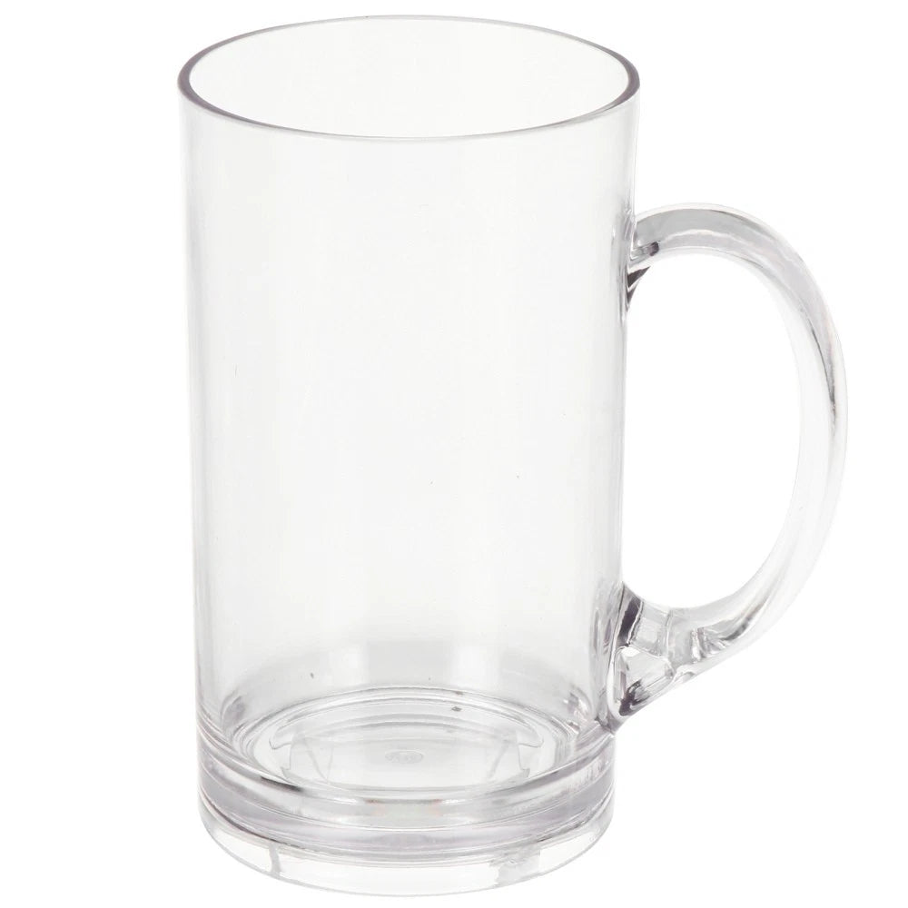 Set of 2 Transparent Beer Mug Water Coffee Cup for Men Clear Mugs Drinking | eBay