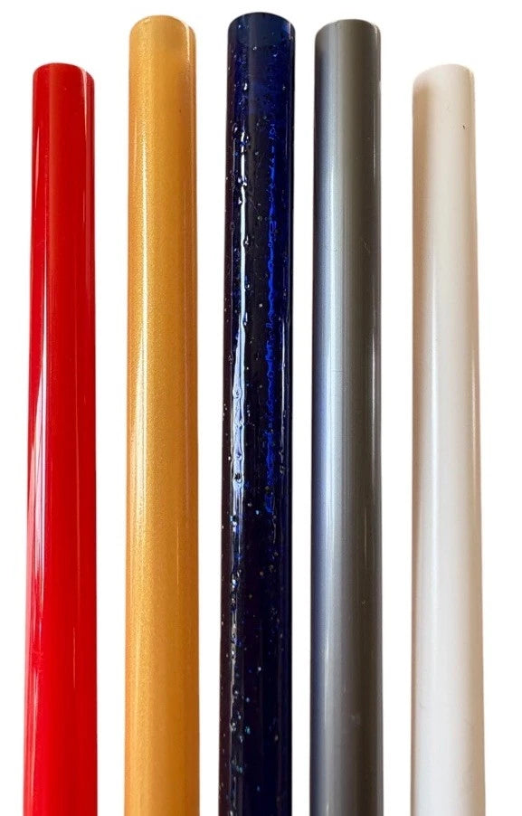 5-12” 40oz tumbler 10mm/FAT straws-Opaque WHiTE/Red-Silver/gold-Blue Glitter-SET | eBay