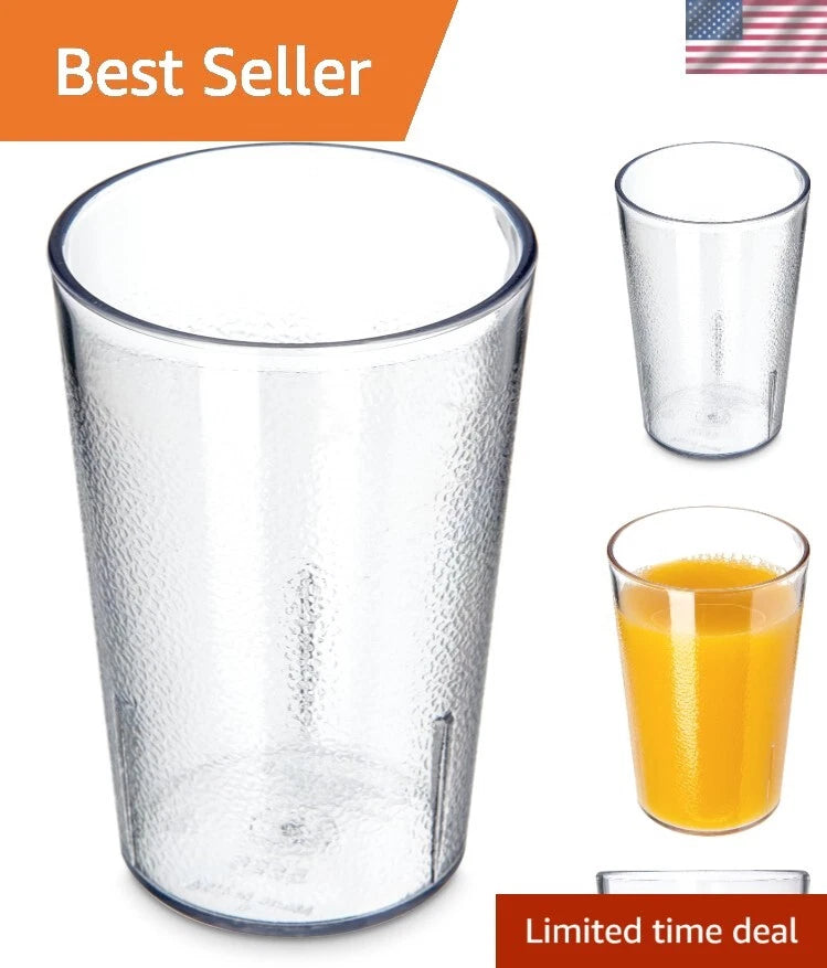 Classic Design 8 oz. Shatter-Resistant Tumblers Pack of 6 - Variety of Colors | eBay