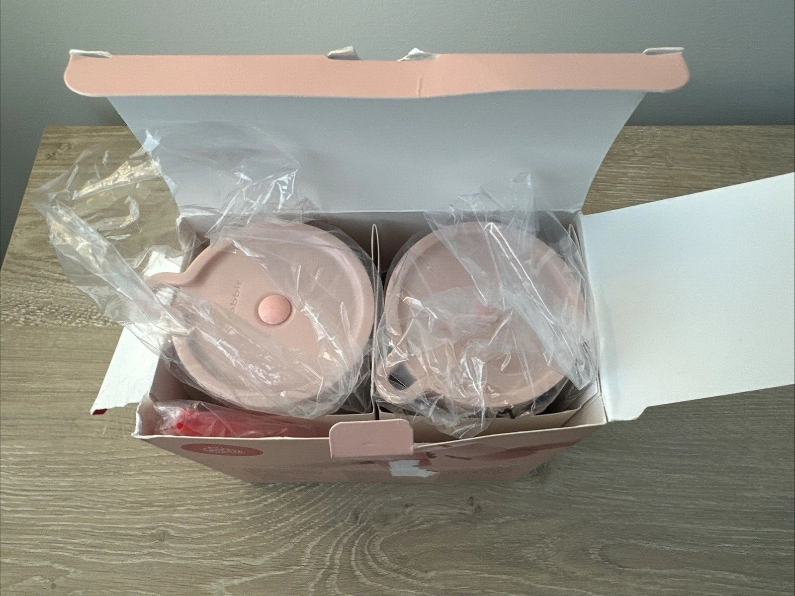 12oz Rabbit Frozen Cocktail Silicone Tumb Set Of 2 Insulated Drink Cup Pink | eBay