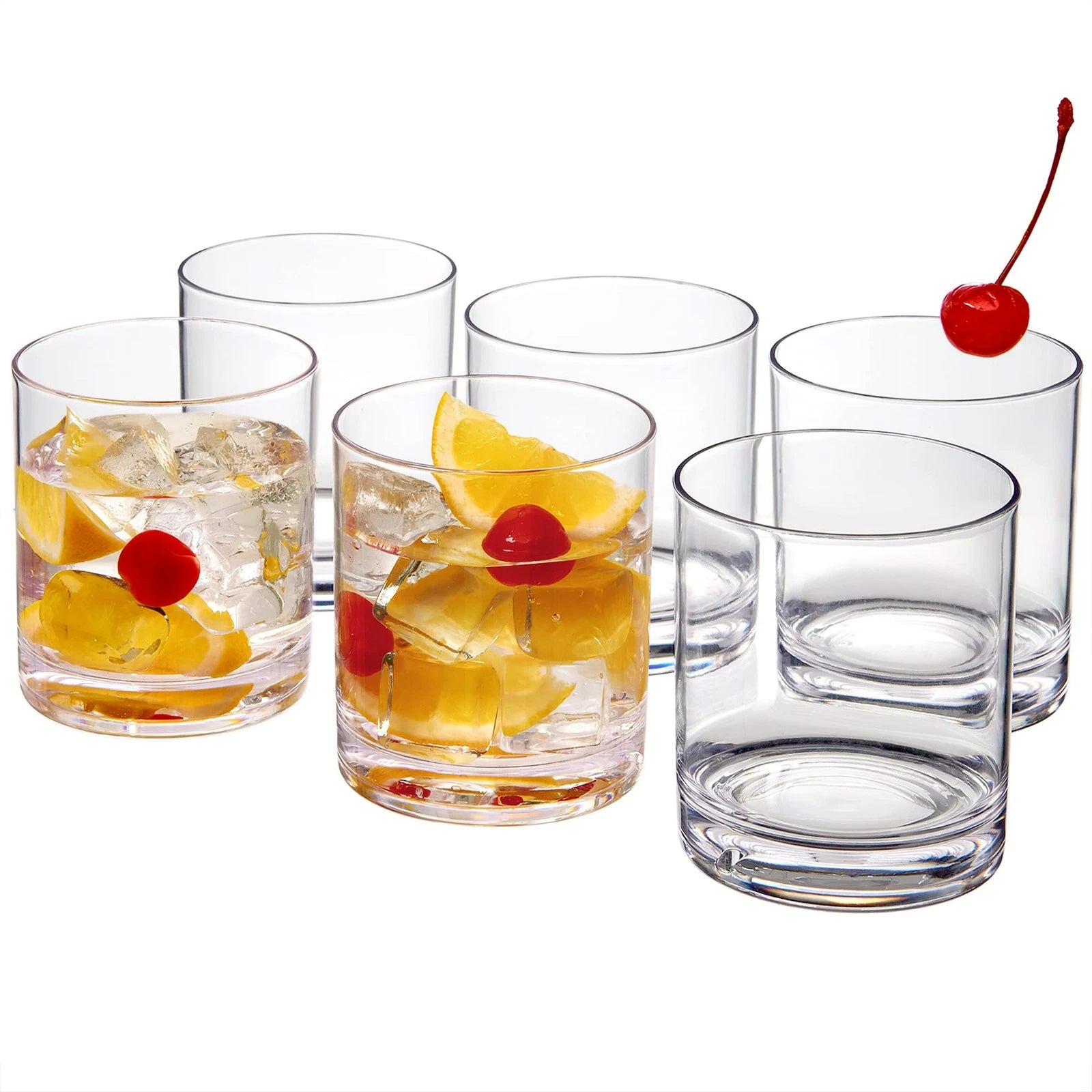 Amazing Abby Probity 12oz Plastic Tumblers, Set of 6, BPA-Free, Shatter-Proof | eBay