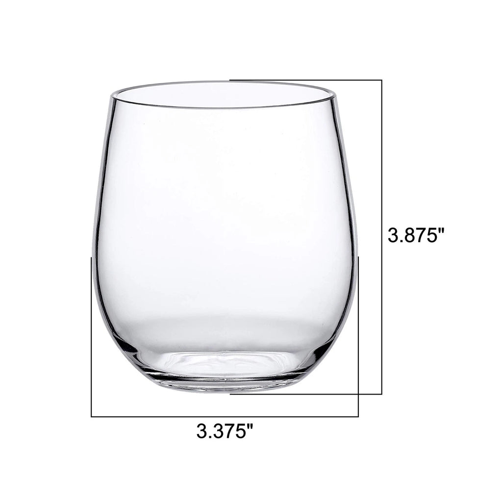 Abby-Cindy 14oz Tritan Wine Glasses Set of 6, Unbreakable, BPA-Free, Dishwash... | eBay